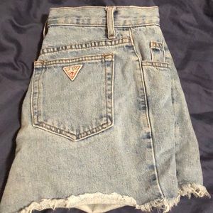 GUESS high waisted shorts
